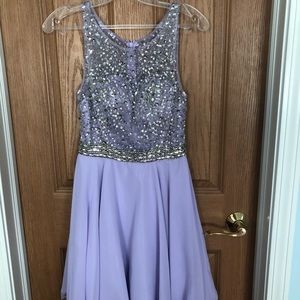 Dancing Queen, size S, light purple (lavender), homecoming, holiday dress